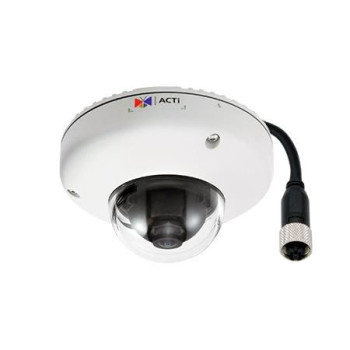 ACTi 2MP Mini with EWDR, SLLS Fixed lens, Built-in Analytics M12 connector