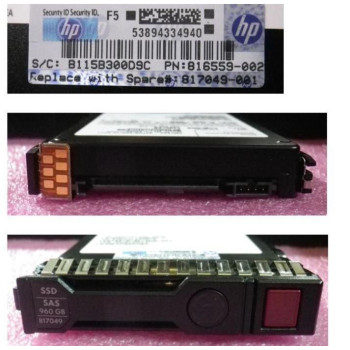 HP SSD 960GB 12G 2.5 SAS RI **Refurbished**