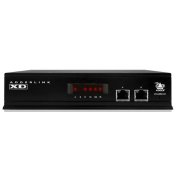 Adder Link XD522 High resolution DisplayPort and Thunderbolt video extender with USB 2.0 over a single cable