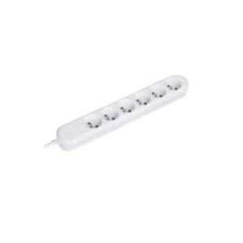 Bachmann SMART 6xCEE7/3 wt power 1,5m CEE7/7 381.247K, 1.5 m, 6 AC outlet(s), Type E, Plastic, White, 230 V