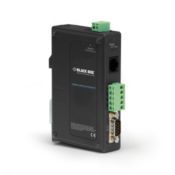 Black Box MODBUS RS232/422/485 SER SERV TCP ASCII RTU LES431A, 10/100Base-T(X), 10 - 58 V, 4000 mA, TCP, IPv4, UDP, ARP, HTTP 1.