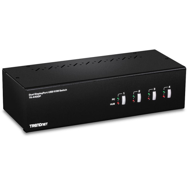 TrendNET 4-Port Dual Monitor Display Port KVM Switch rt KVM Switch TrendNET 4-Port Dual Monitor Display Port KVM Switch rt KVM Switch