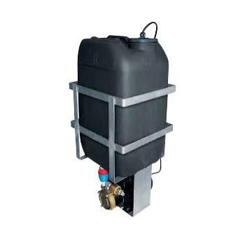 Videotec Tank 23l 6gal, IN 120Vac washer pump delivery up to 30m 98ft w/water float