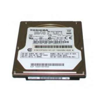 Fujitsu HDD 160GB SATA2-5 5 4K/TOS FUJ:CP225141-XX, 2.5", 160 GB, 5400 RPM