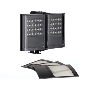 Raytec PULSESTAR i48 standard pack, 10x10, 20x10 and 35x10 angles included, 24V DC, black, 850nm
