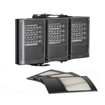 Raytec PULSESTAR i72 std pack 10x10, 20x10 & 35x10 angles, 100-230V AC, black, 850nm