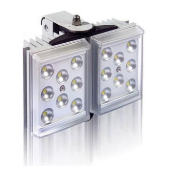 Raytec RAYLUX 50,10-20 degree Adaptive Illumination, Double panel, White-Light, incl. PSU