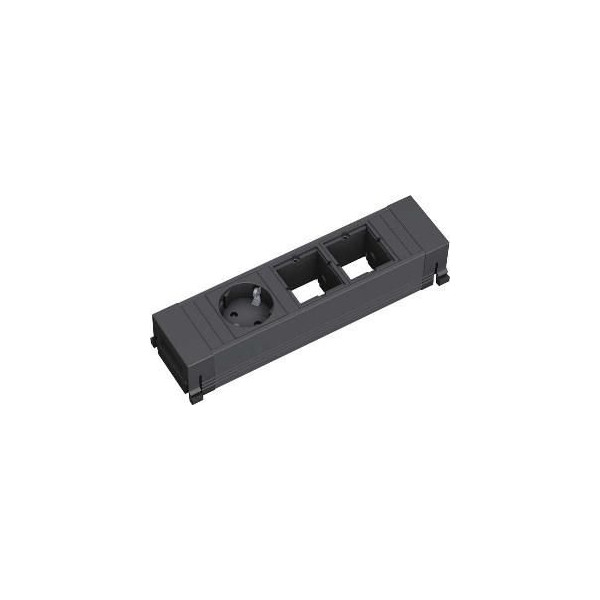 Bachmann Power Frame 1xCEE7/3 2xCM Plastic profile 0,2m GST18 POWER FRAME, 0.2 m, 1 AC outlet(s), Indoor, Type J, Aluminium, Pla Bachmann Power Frame 1xCEE7/3 2xCM Plastic profile 0,2m GST18 POWER FRAME, 0.2 m, 1 AC outlet(s), Indoor, Type J, Aluminium, Pla