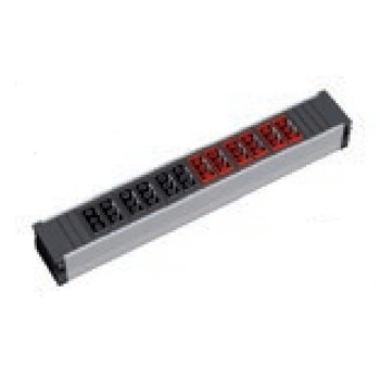 Bachmann CP 6xGST18 black 6xGST18 red power 2xGST18 919.2003, 2 AC outlet(s), Indoor, Black, 356 mm, 1 pc(s)