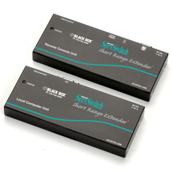 Black Box CAT5 KVM EXTENDER 75 FEET USB TO USB ServSwitch, 156 mm, 65 mm, 20 mm, 600 g
