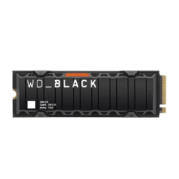 Western Digital BLACK SN850 NVMe SSD 500GB Heatsink SN850, 500 GB, M.2, 7000 MB/s