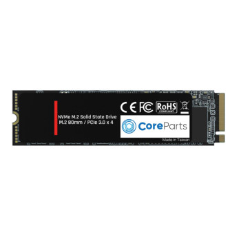 CoreParts 1TB M.2 PCIe NVMe 1TB M.2 PCIe NVMe 3D NAND, TLC 2044/1800 Read/Write (MB/S) - Bulk Packaging (plastic bag)