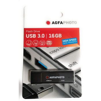AgfaPhoto Usb Flash Drive 16 Gb Usb Type-A 3.0 Black