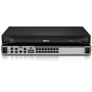 Dell Dell DMPU2016-G01 16-port remote KVM switch with two remote users, one local user, dual power supply - TAA Compliant.