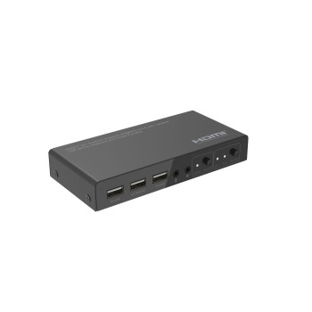 MicroConnect 4K@60Hz HDMI KVM switch, 2x1, 4:4:4