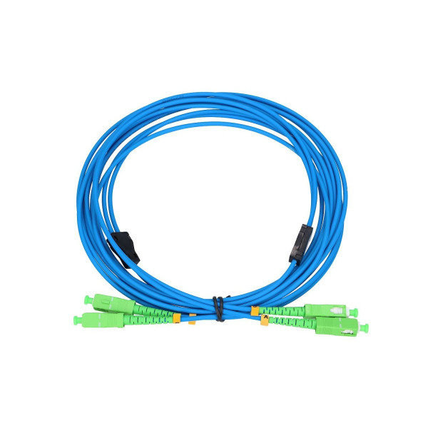 Patchcord SC/APC-SC/APC SM G.652D 3m duplex jednomodowy Patchcord SC/APC-SC/APC SM G.652D 3m duplex jednomodowy