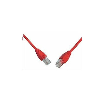 Patchcord CAT5E SFTP PVC 2m czerwony snag-proof