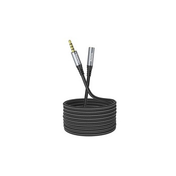 Data, audio kabel HOCO UPA20 prodllužovací Jack 3,5mm, 2m, černá
