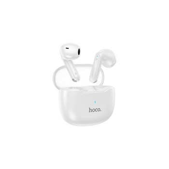 HF, sluchátka Bluetooth HOCO EW29 Depth, ENC, nabíjecí pouzdro, bílá