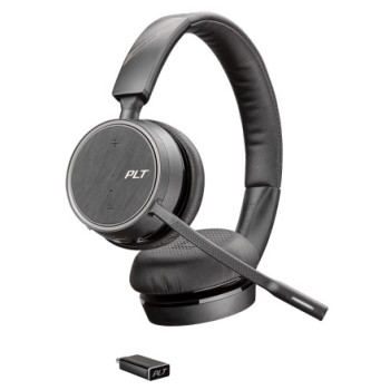 POLY 4220 UC Zestaw słuchawkowy Bezprzewodowy Opaska na głowę Biuro centrum telefoniczne Bluetooth Czarny