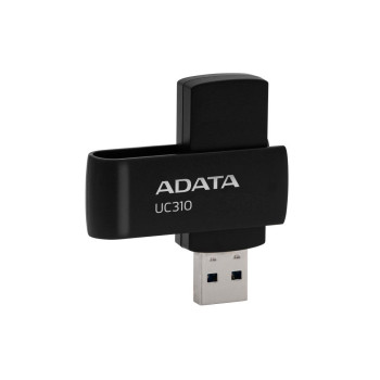 MEMORY DRIVE FLASH USB3.2 64GB/BLACK UC310-64G-RBK ADATA