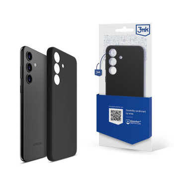 Etui na telefon 3mk do Samsung Galaxy S24 silikonowe, czarne