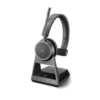 POLY Voyager 4210 UC Zestaw słuchawkowy Przewodowy i Bezprzewodowy Opaska na głowę Połączenia muzyka USB Type-C Bluetooth Czarny