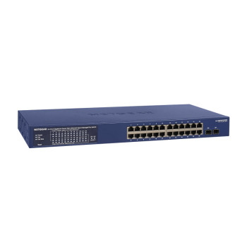 NETGEAR GS724TP-300EUS łącza sieciowe Zarządzany L2 L3 L4 Gigabit Ethernet (10 100 1000) Obsługa PoE Niebieski