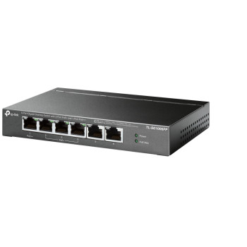 TP-Link TL-SG1006PP łącza sieciowe Nie zarządzany Gigabit Ethernet (10 100 1000) Obsługa PoE Szary