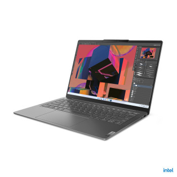 Lenovo Yoga Slim Laptop 35,6 cm (14") WUXGA Intel® Core™ i5 i5-1240P 16 GB LPDDR5-SDRAM 512 GB SSD Wi-Fi 6E (802.11ax) Windows