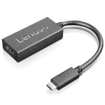 Lenovo USB-C to HDMI 2.0b zewnętrzna karta graficzna usb Czarny