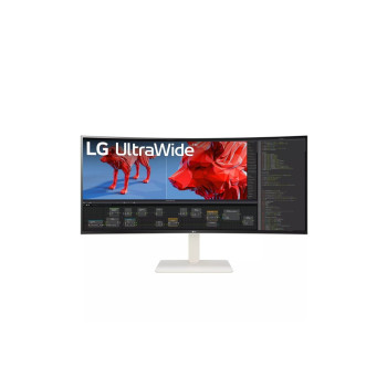 LG 38WR85QC-W monitor komputerowy 96,5 cm (38") 3840 x 1600 px UltraWide Quad HD LCD Biały
