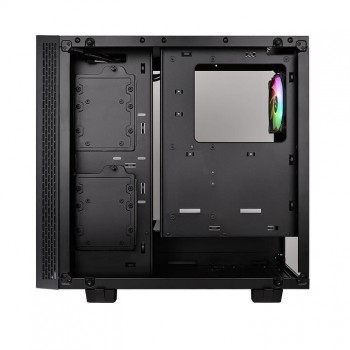 Case THERMALTAKE CA-1I3-00M1WN-05 MidiTower Case product features Transparent panel ATX MicroATX MiniITX Colour Black CA-1I3-00M
