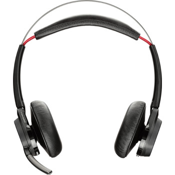 POLY Voyager Focus UC Zestaw słuchawkowy Bezprzewodowy Opaska na głowę Biuro centrum telefoniczne Bluetooth Czarny