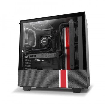 Case NZXT H510i Mass Effect MidiTower Not included MicroATX MiniITX Colour Black CA-H510B-ME