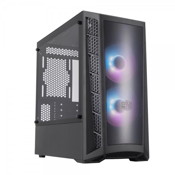 Case COOLER MASTER MasterBox MB320L ARGB MiniTower Not included MicroATX MiniITX Colour Black MCB-B320L-KGNN-S01 Case COOLER MASTER MasterBox MB320L ARGB MiniTower Not included MicroATX MiniITX Colour Black MCB-B320L-KGNN-S01