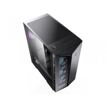Case MSI MPG GUNGNIR 110R MidiTower Case product features Transparent panel Not included ATX MicroATX MiniITX Colour Black MPGGU