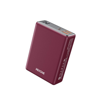 Power bank 10000 mAh Super Fast Charging USB-C PD 20W + 2x USB-A QC3.0 22.5W Czerwony