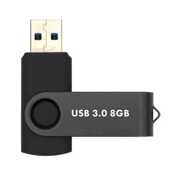 ProXtend USB3-008GB-001 pamięć USB 8 GB USB Typu-A 3.2 Gen 1 (3.1 Gen 1) Czarny