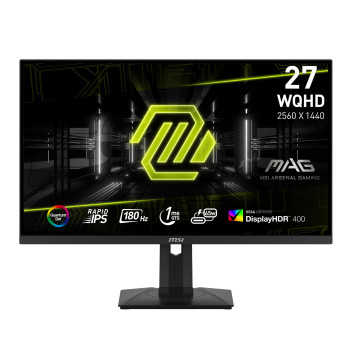 MSI MAG 274QRF QD E2 monitor komputerowy 68,6 cm (27") 2560 x 1440 px Wide Quad HD LCD Czarny