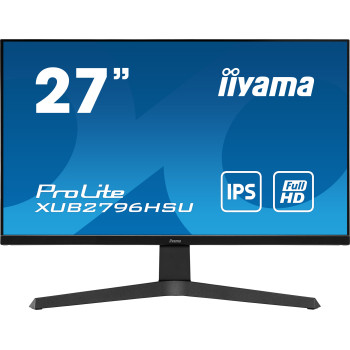 iiyama ProLite XUB2463HSU-B1 monitor komputerowy 61 cm (24") 1920 x 1080 px Full HD LED Czarny
