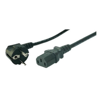 LogiLink Power Cord, CEE77-C13, black, 3,00m