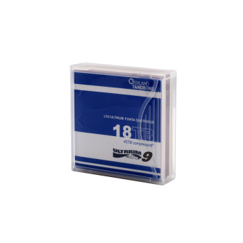 Overland-Tandberg TANDBERG LTO-9 CARTR 18TB 45TB WITH BARCODE LABELS 20-PACK Pusta taśma danych