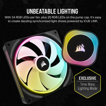 CORSAIR WAK Cooling iCUE LINK H170i RGB AIO 420mm