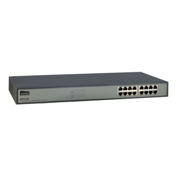 Inter-Tech Switch 48,3cm ST3116 16 Port Fast Ethernet