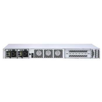 QNAP QUCPE-7010-D2123IT-8G serwer danych NAS Rack (1U) Przewodowa sieć LAN Czarny, Srebrny D-2123IT