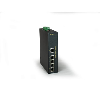 LevelOne IFS-0501 łącza sieciowe Nie zarządzany Fast Ethernet (10 100) Czarny