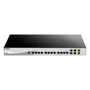 D-Link DXS-1210-16TC E łącza sieciowe Zarządzany L2 10G Ethernet (100 1000 10000) Szary