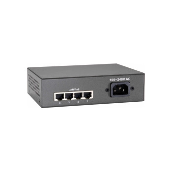 LevelOne FEP-0511W90 łącza sieciowe Fast Ethernet (10 100) Obsługa PoE Szary