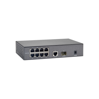 LevelOne FGP-1000W65 łącza sieciowe Fast Ethernet (10 100) Obsługa PoE Szary